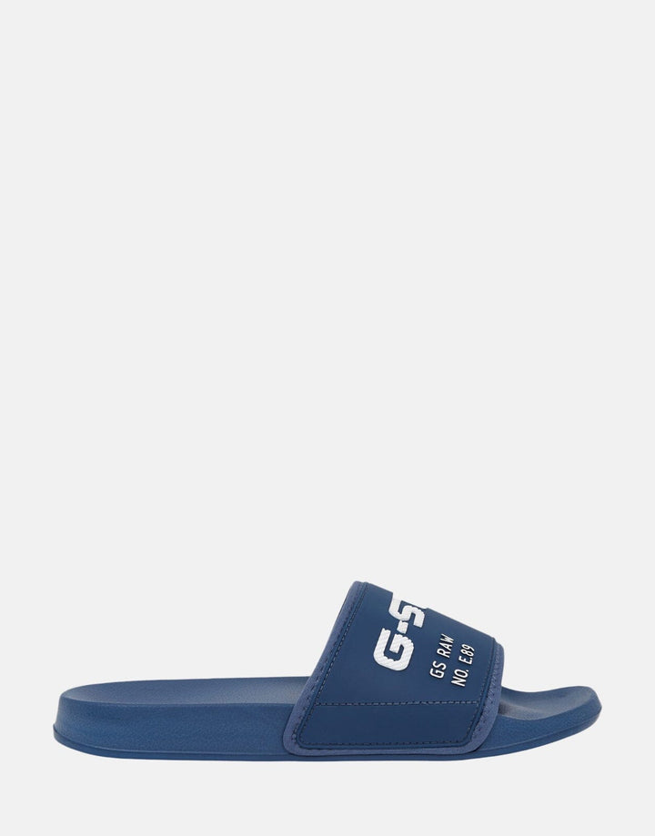 G-Star RAW Cart Slide Blue/White Slides - Subwear