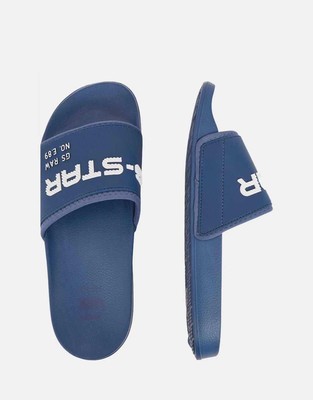 G-Star RAW Cart Slide Blue/White Slides - Subwear
