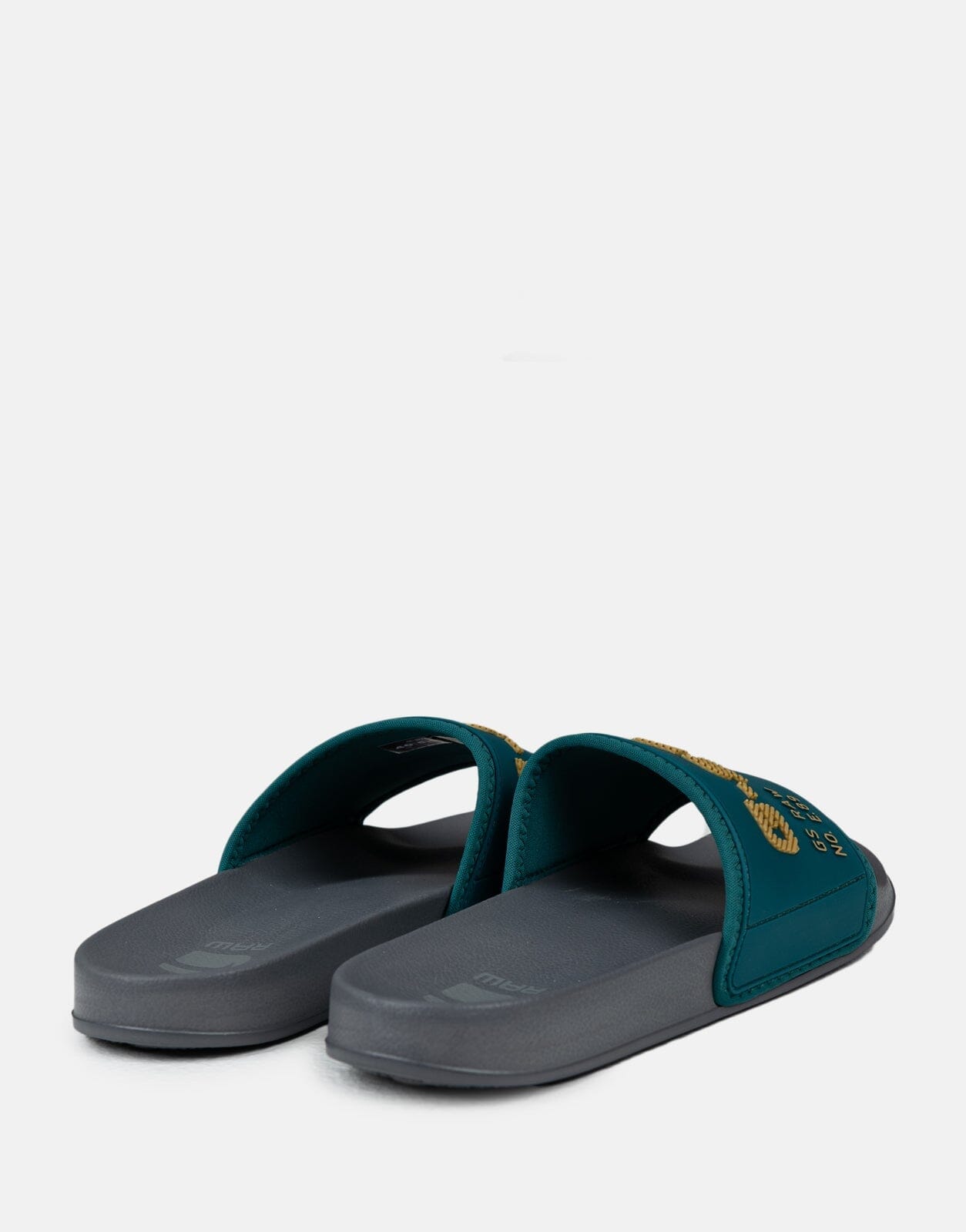 G-Star RAW Cart V BLK II Grey/Green Slides - Subwear