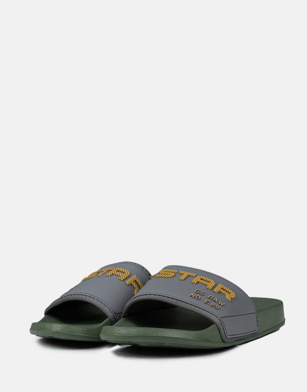 G-Star RAW Cart V Olive/Grey Slides - Subwear