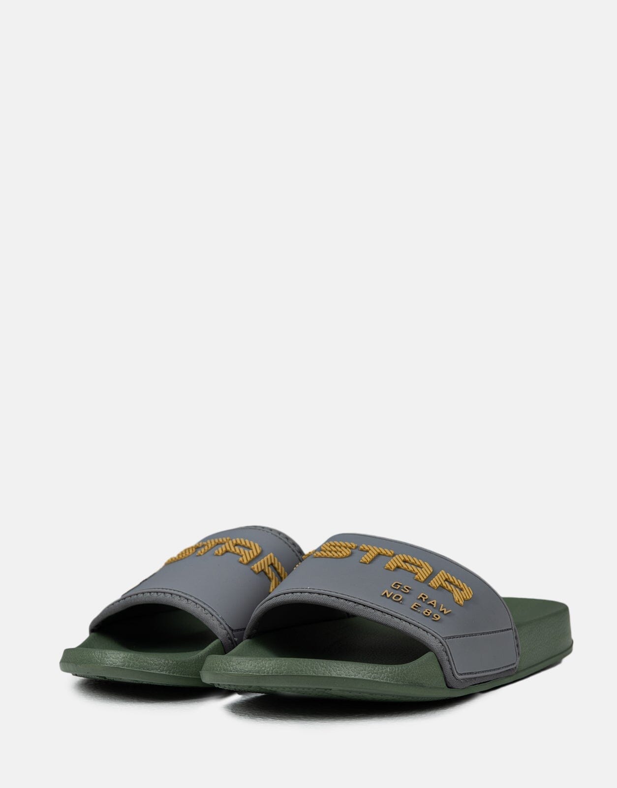 G-Star RAW Cart V Olive/Grey Slides - Subwear