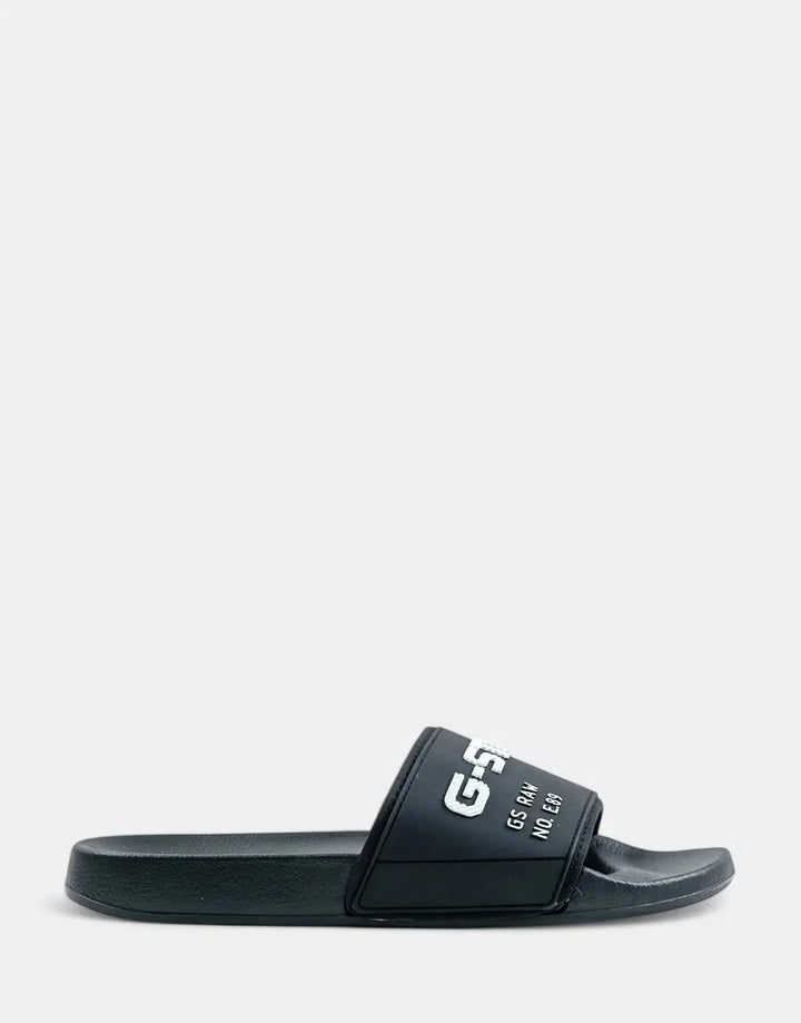 G-Star RAW Cart V Black/White Slides - Subwear