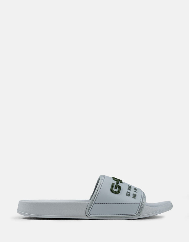 G-Star RAW Cart V TPU Grey/Olive Slides - Subwear