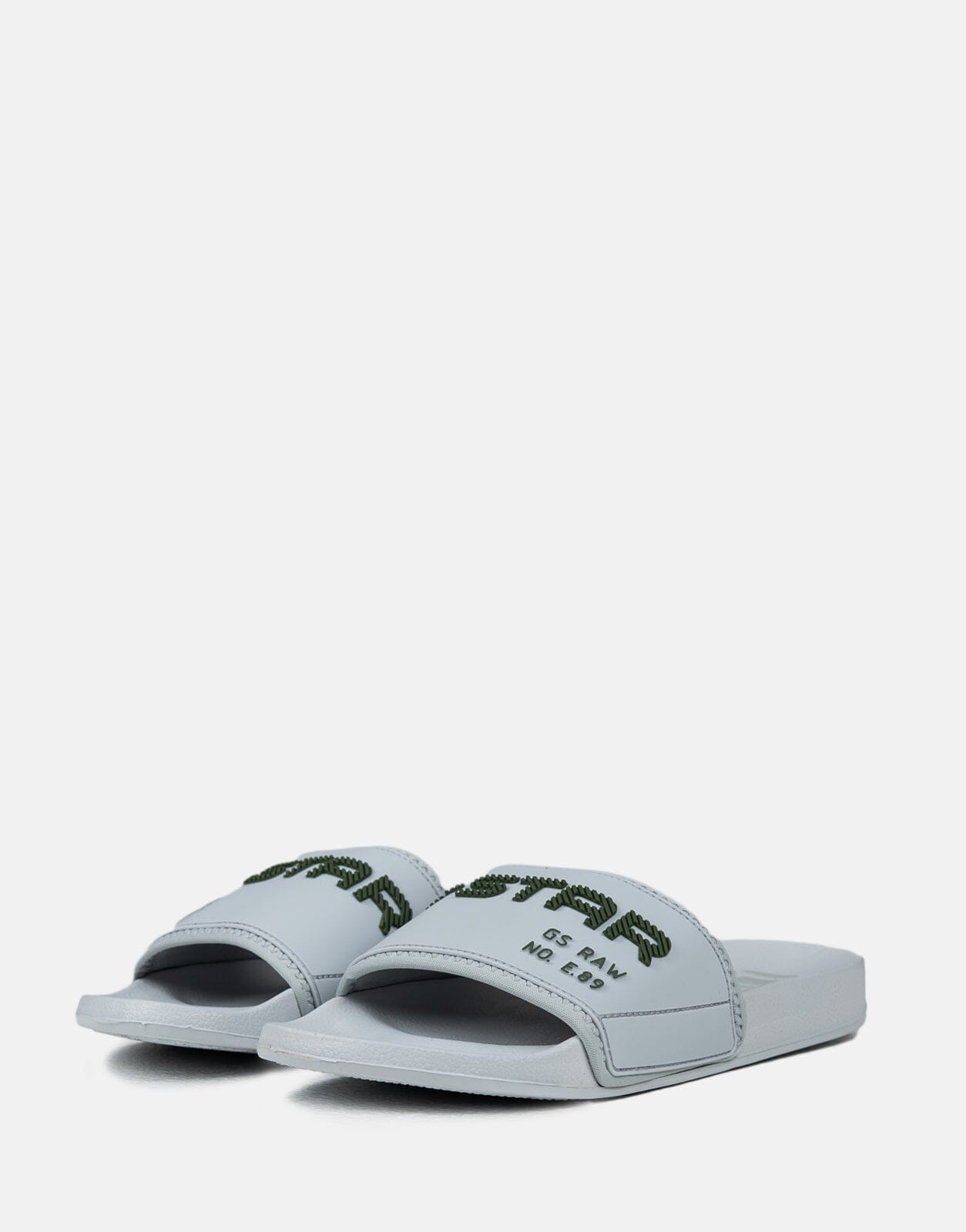 G-Star RAW Cart V TPU Grey/Olive Slides - Subwear