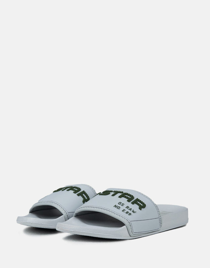 G-Star RAW Cart V TPU Grey/Olive Slides - Subwear