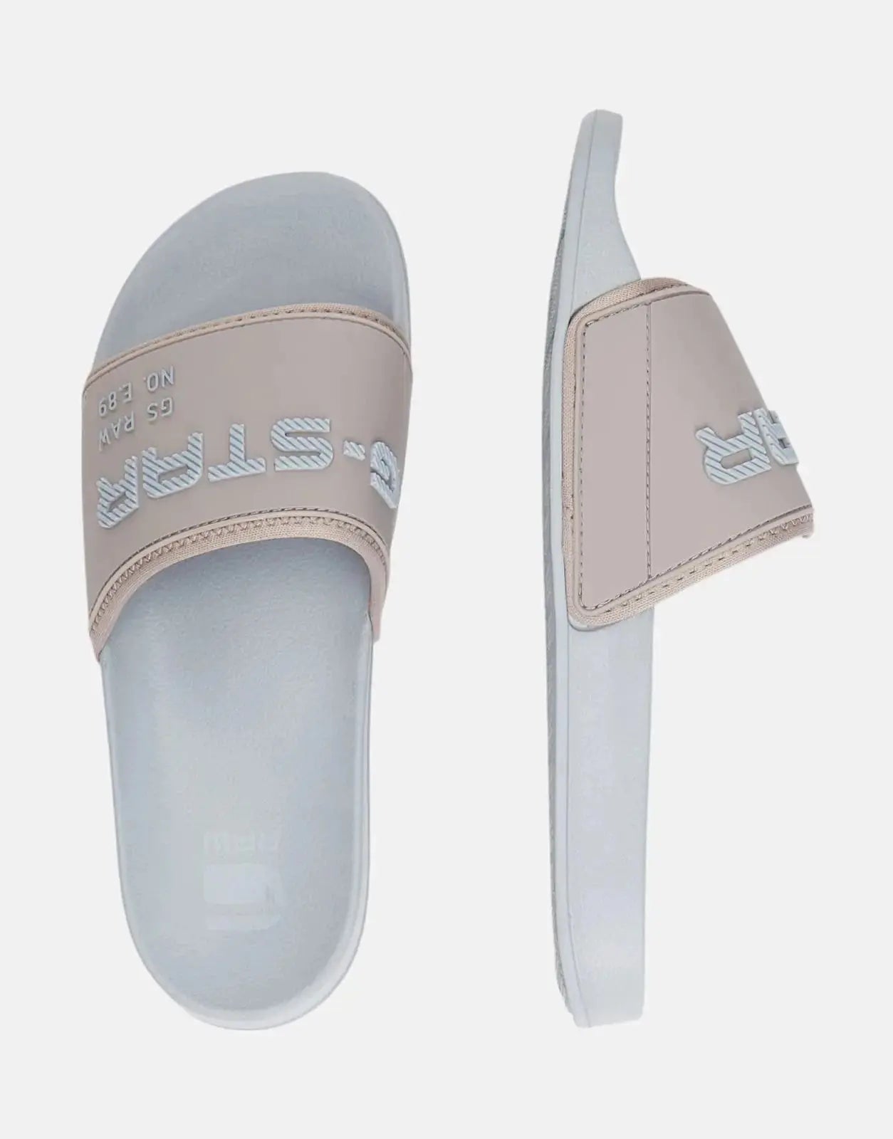 G-Star RAW Cart V TPU Lt Blue/Mauve Slides - Subwear