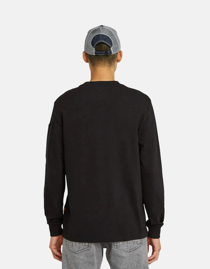 G-Star RAW Checquard Pocket Tweeter Black T-Shirt - Subwear