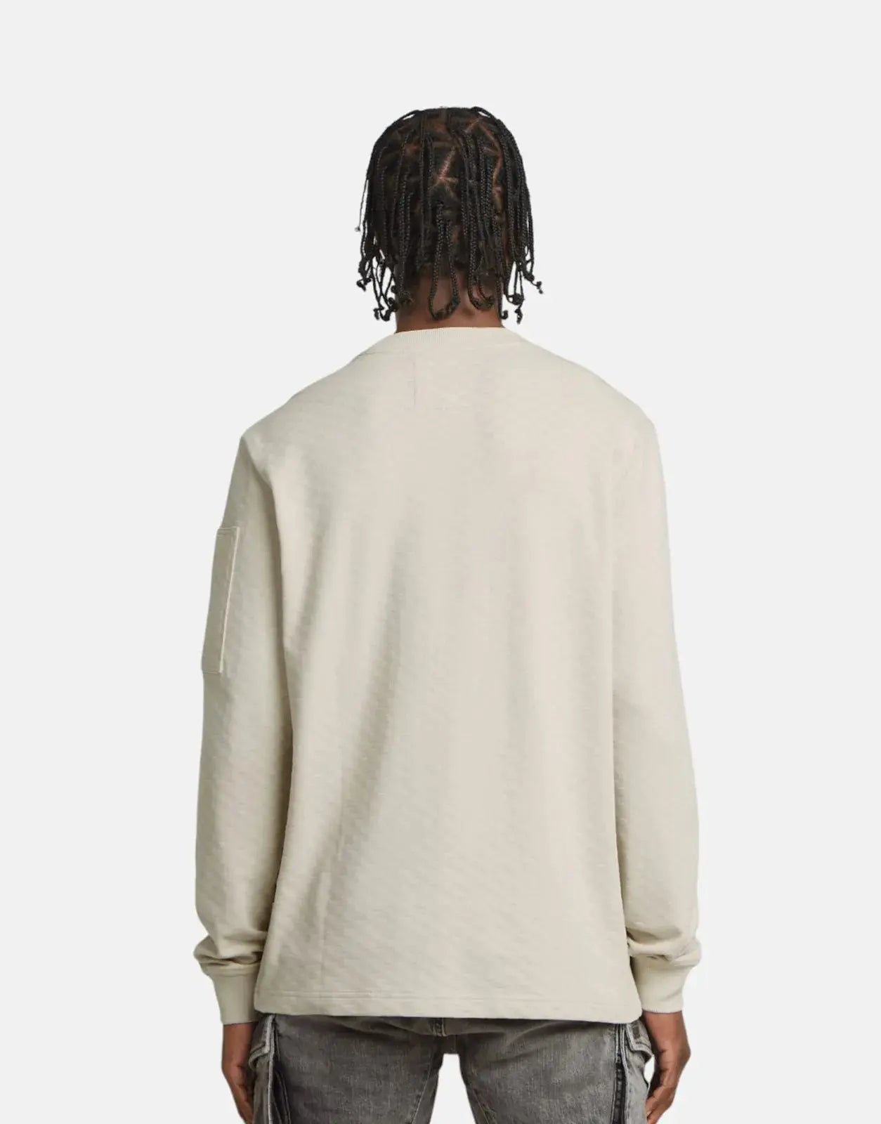 G-Star RAW Checquard Pocket Tweeter Whitebait T-Shirt - Subwear