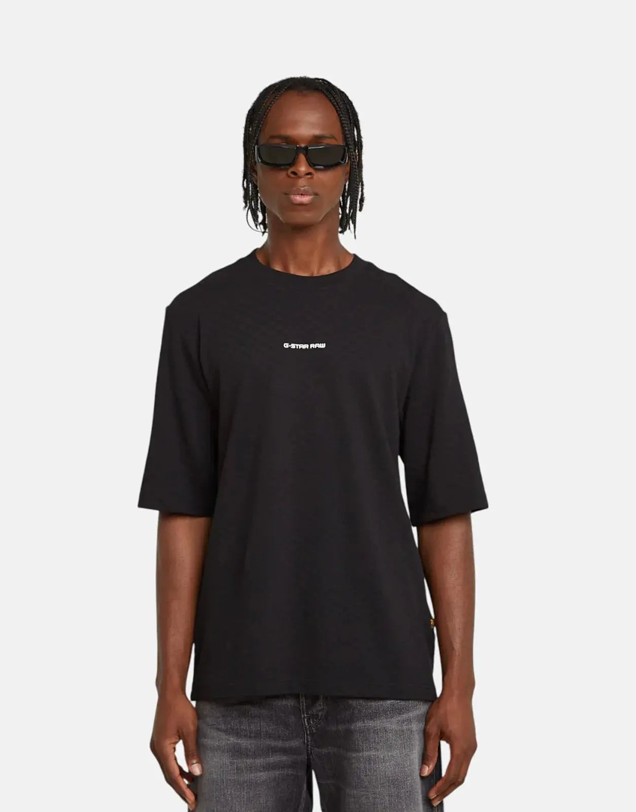 G-Star RAW Checquard Tweeter Black T-Shirt - Subwear