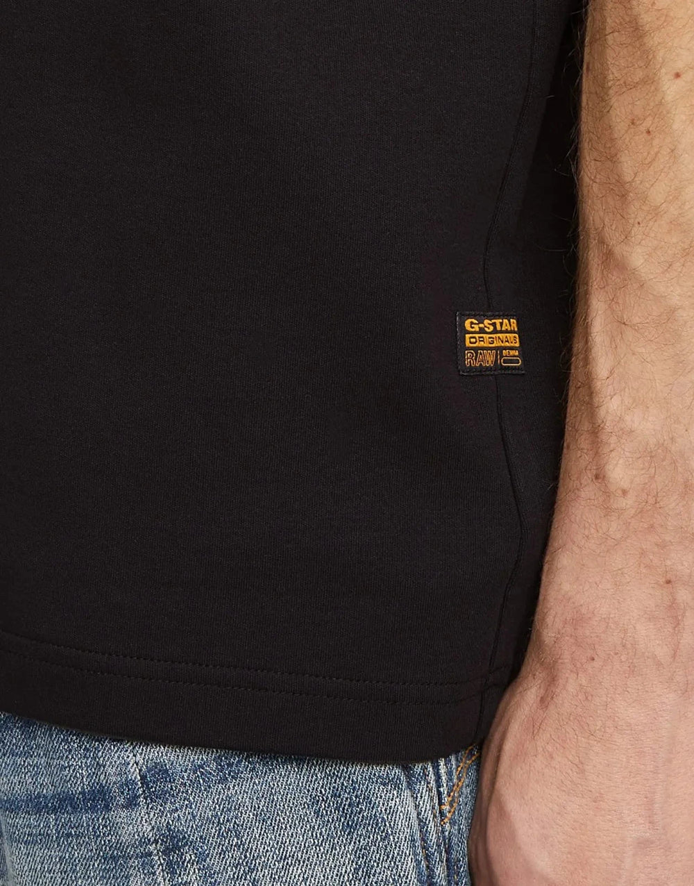 G-Star RAW Chest Logo Black T-Shirt - Subwear