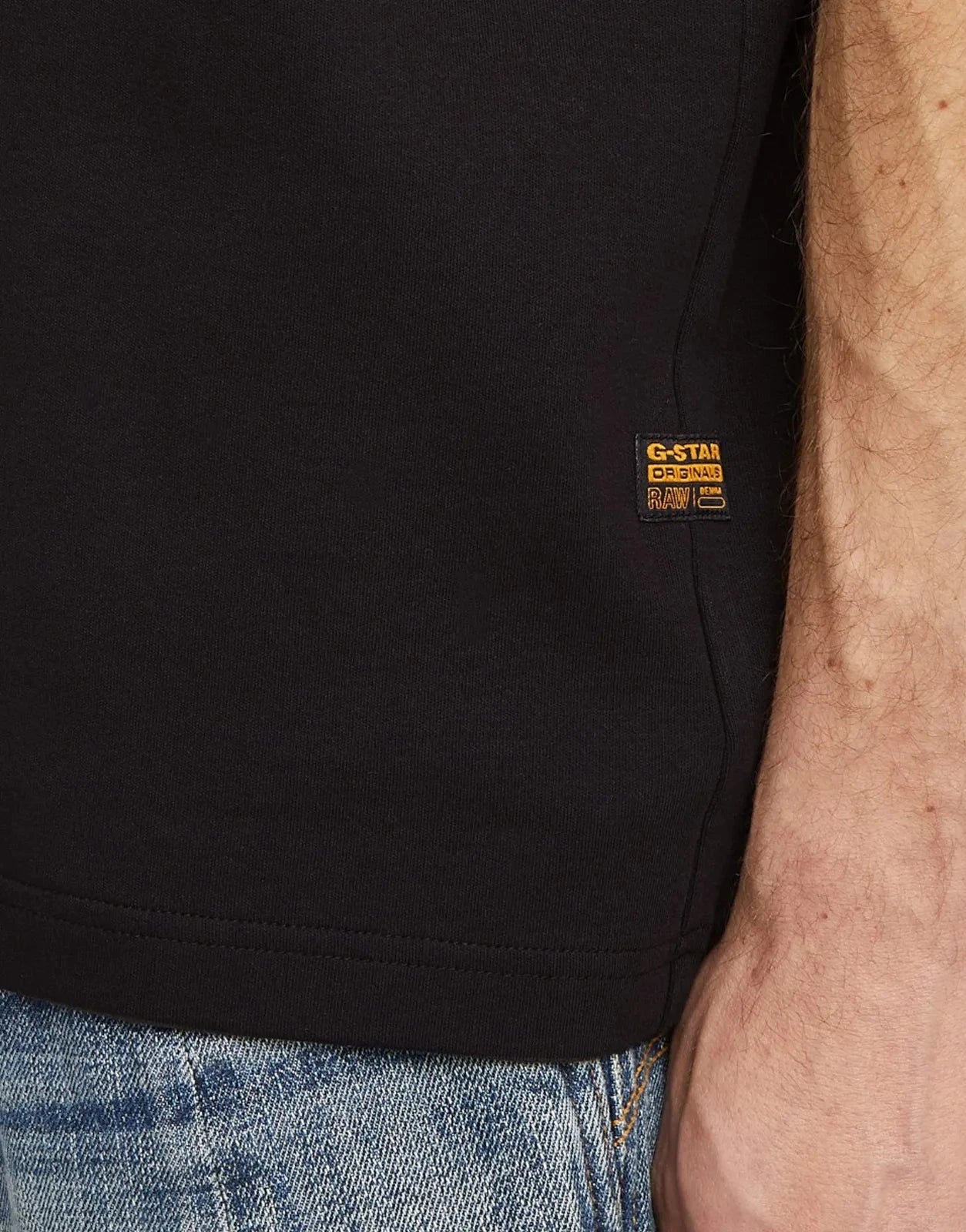 G-Star RAW Chest Logo Black T-Shirt - Subwear