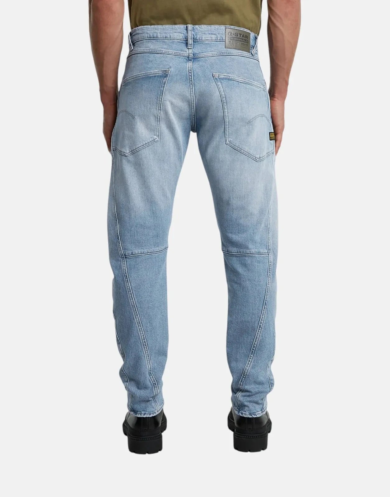 G-Star RAW Contour Vintage Platinum Blue Jeans - Subwear