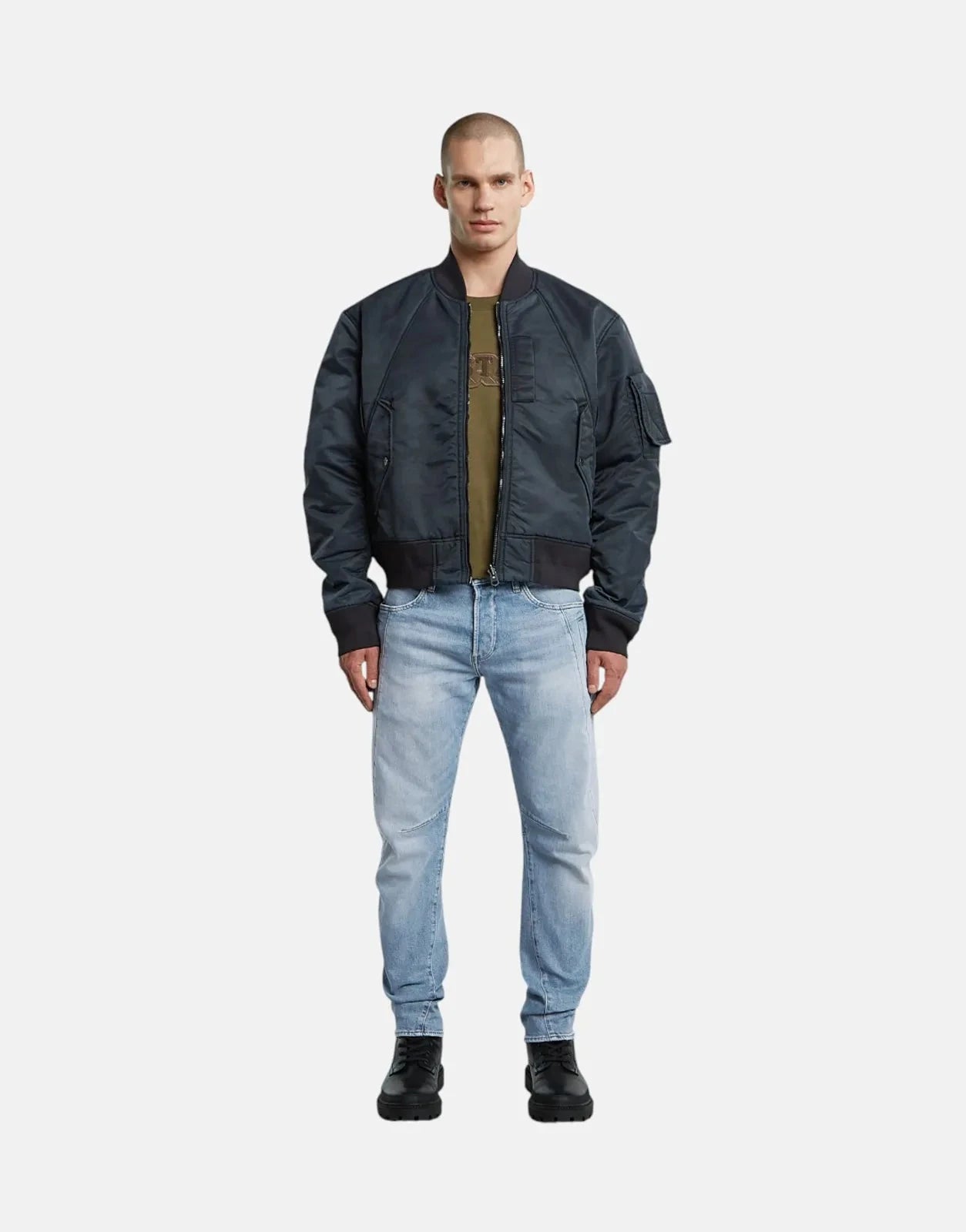 G-Star RAW Contour Vintage Platinum Blue Jeans - Subwear