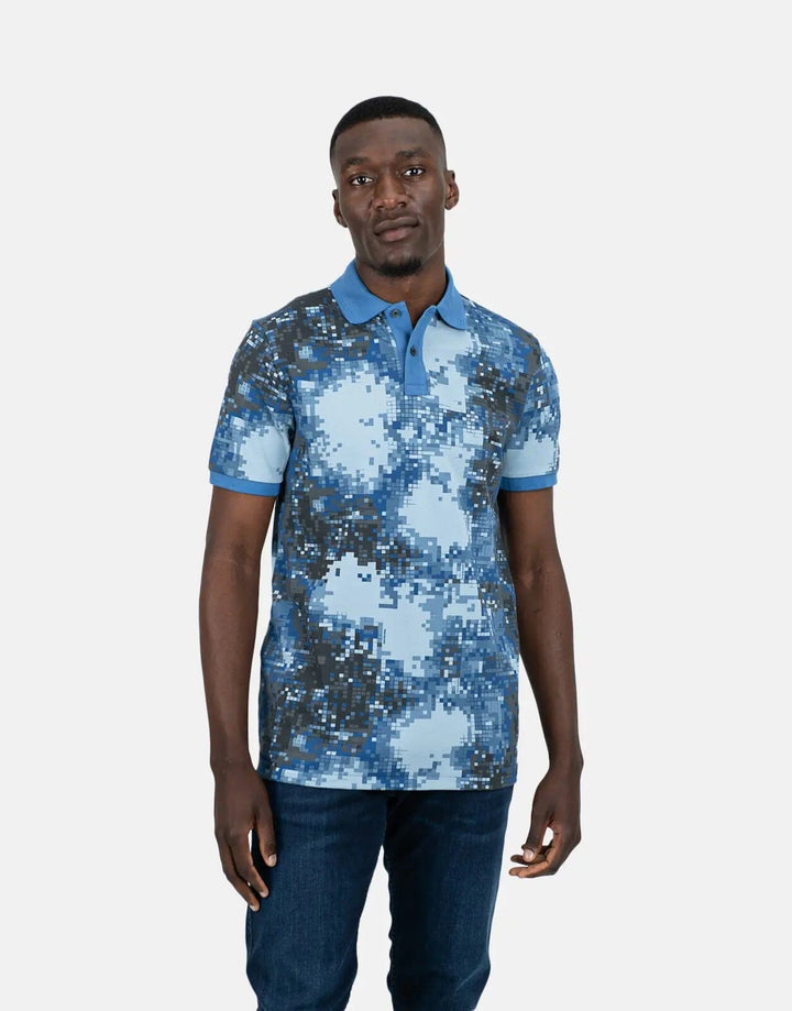 G-Star RAW Dunda Ash Blue Polo Shirt - Subwear