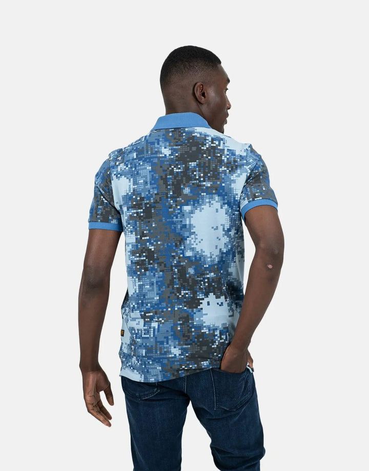 G-Star RAW Dunda Ash Blue Polo Shirt - Subwear
