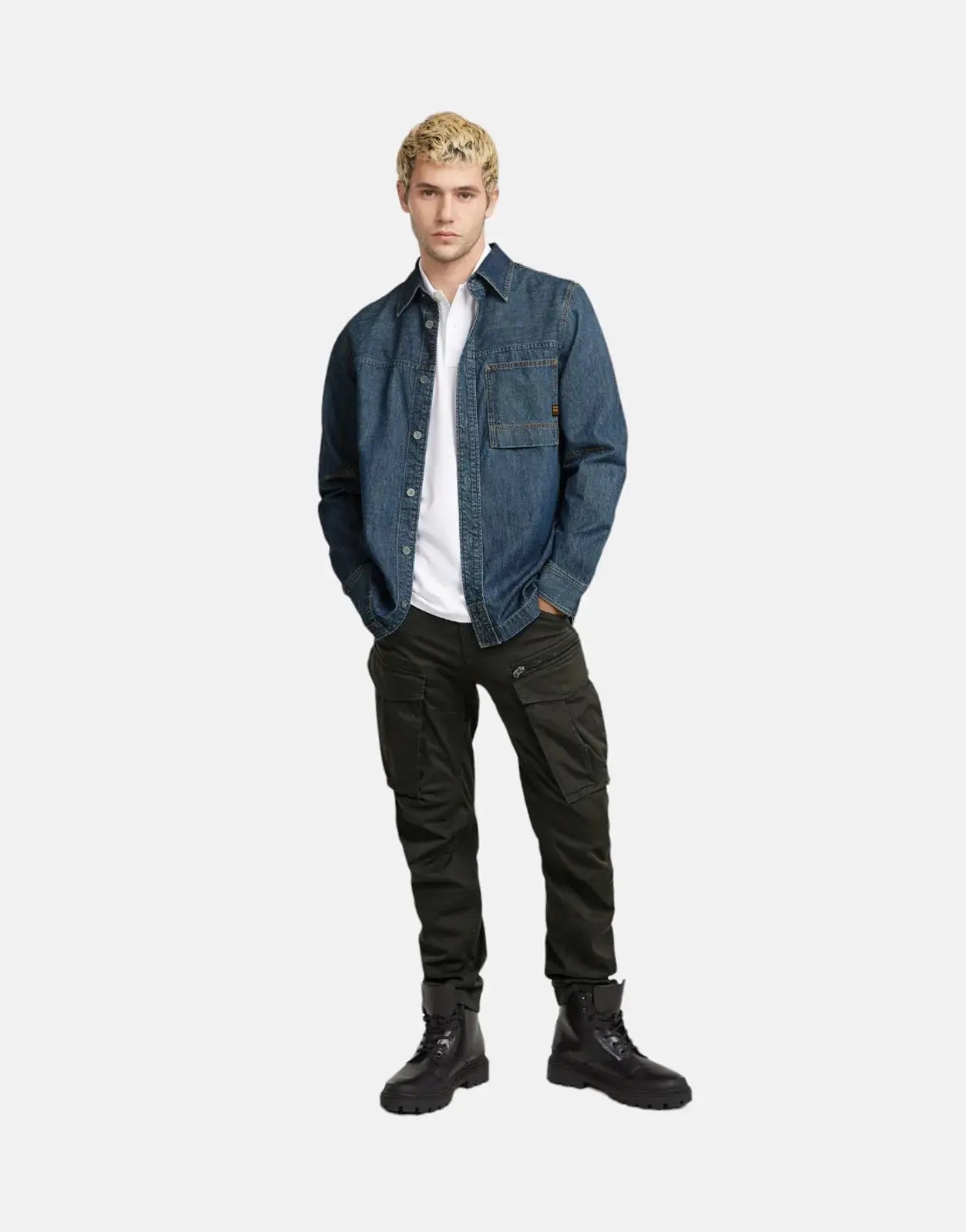 G-Star RAW Dunda Polo White - Subwear