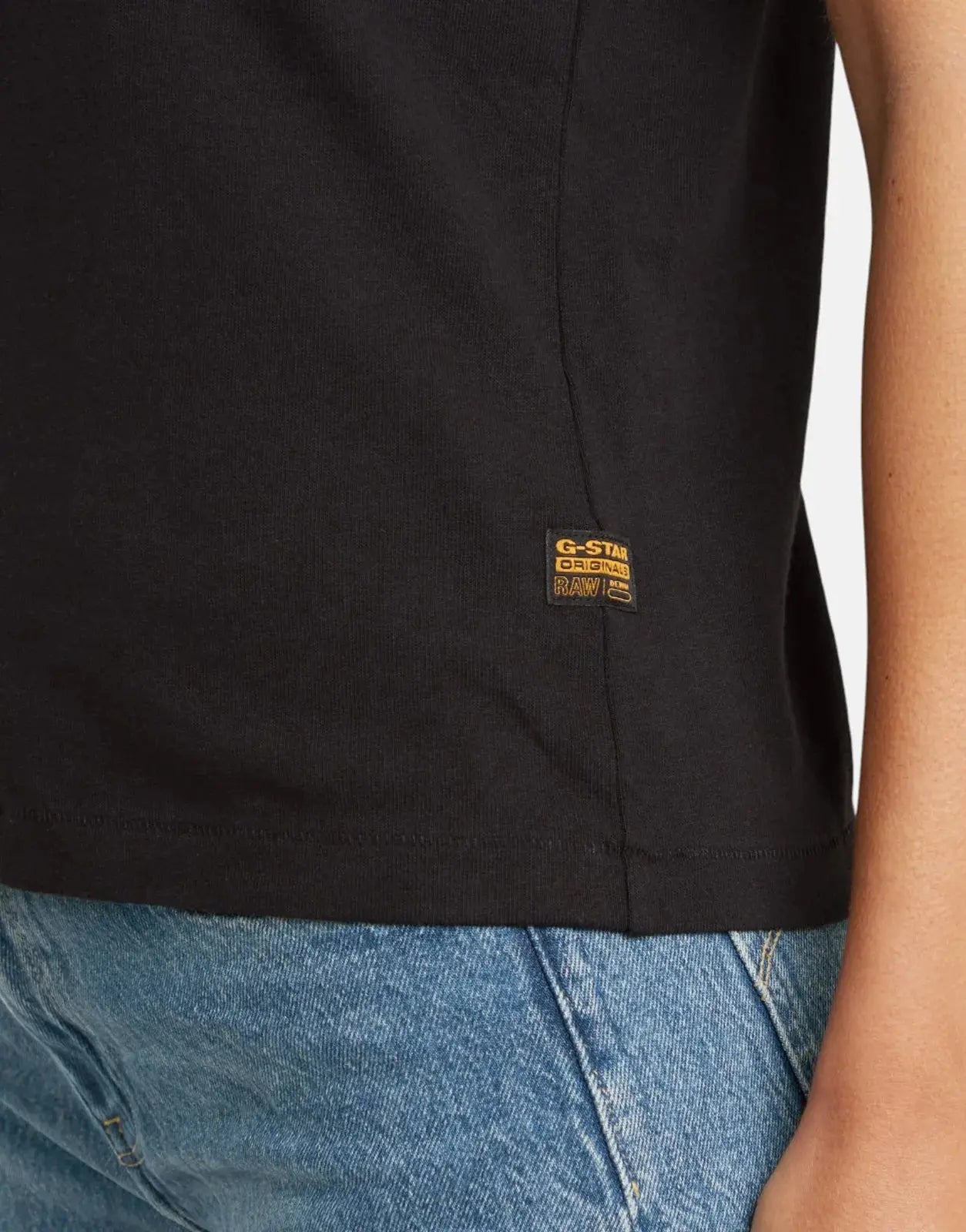 G-Star RAW Embro Logo Black T-Shirt - Subwear