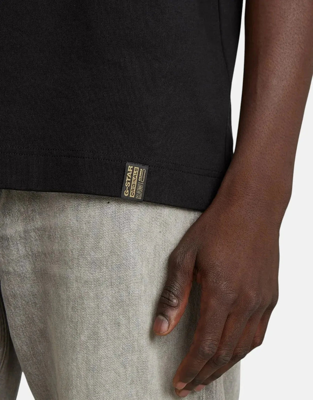 G-Star RAW Essentials Black T-Shirt - Subwear