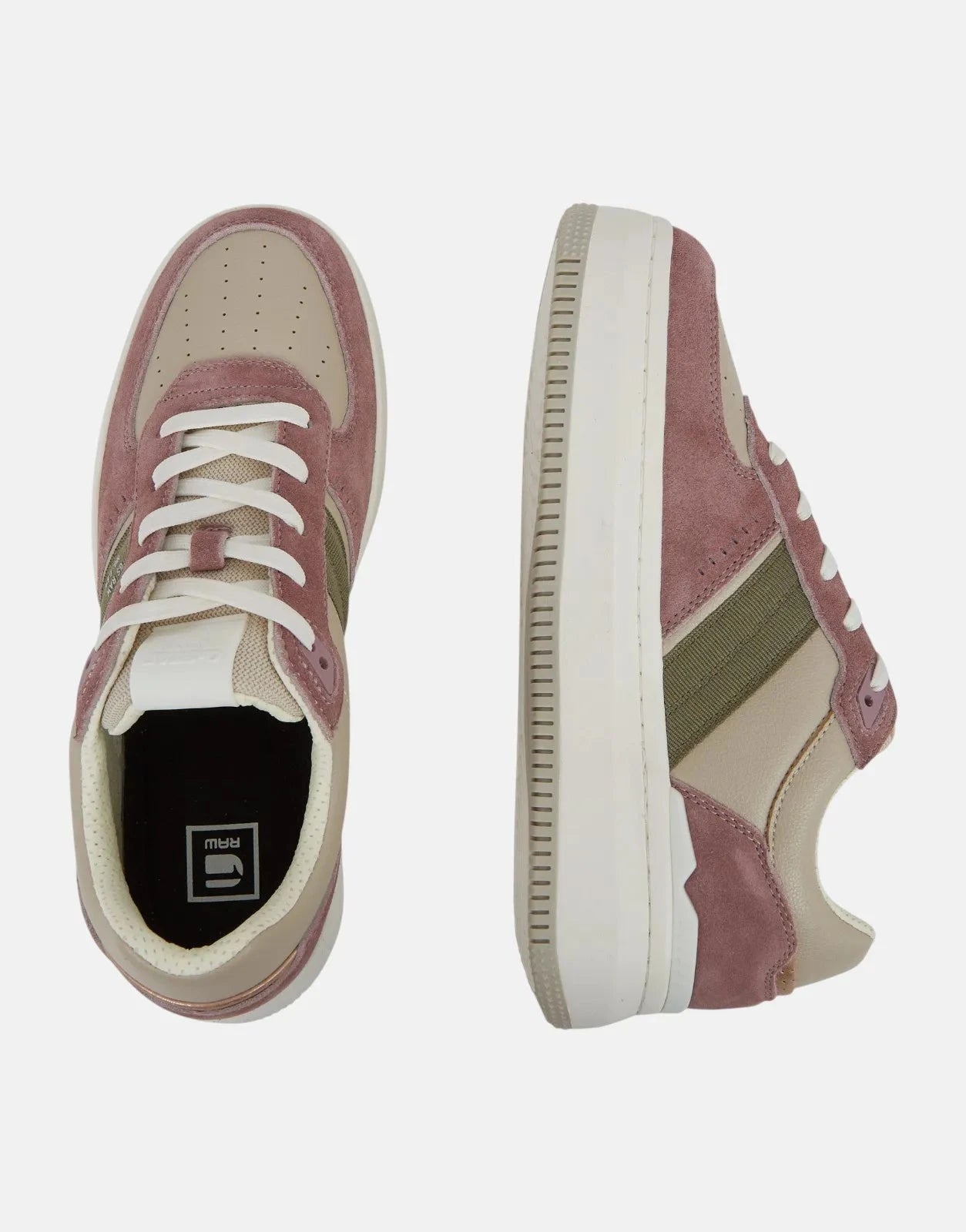G-Star RAW Eve CTR Sand/Pink Sneakers - Subwear