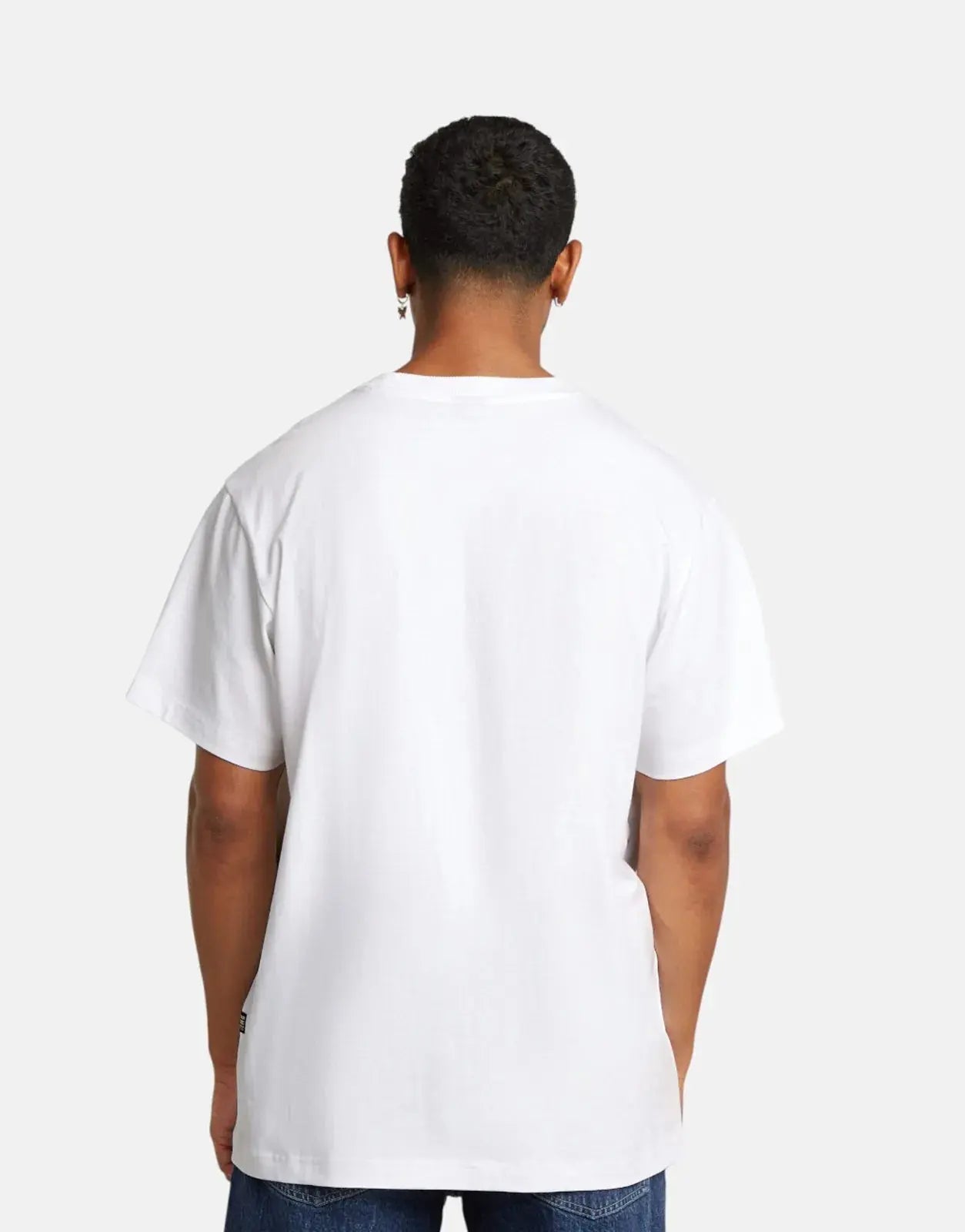 G-Star RAW Flock G-Script Loose White T-Shirt - Subwear