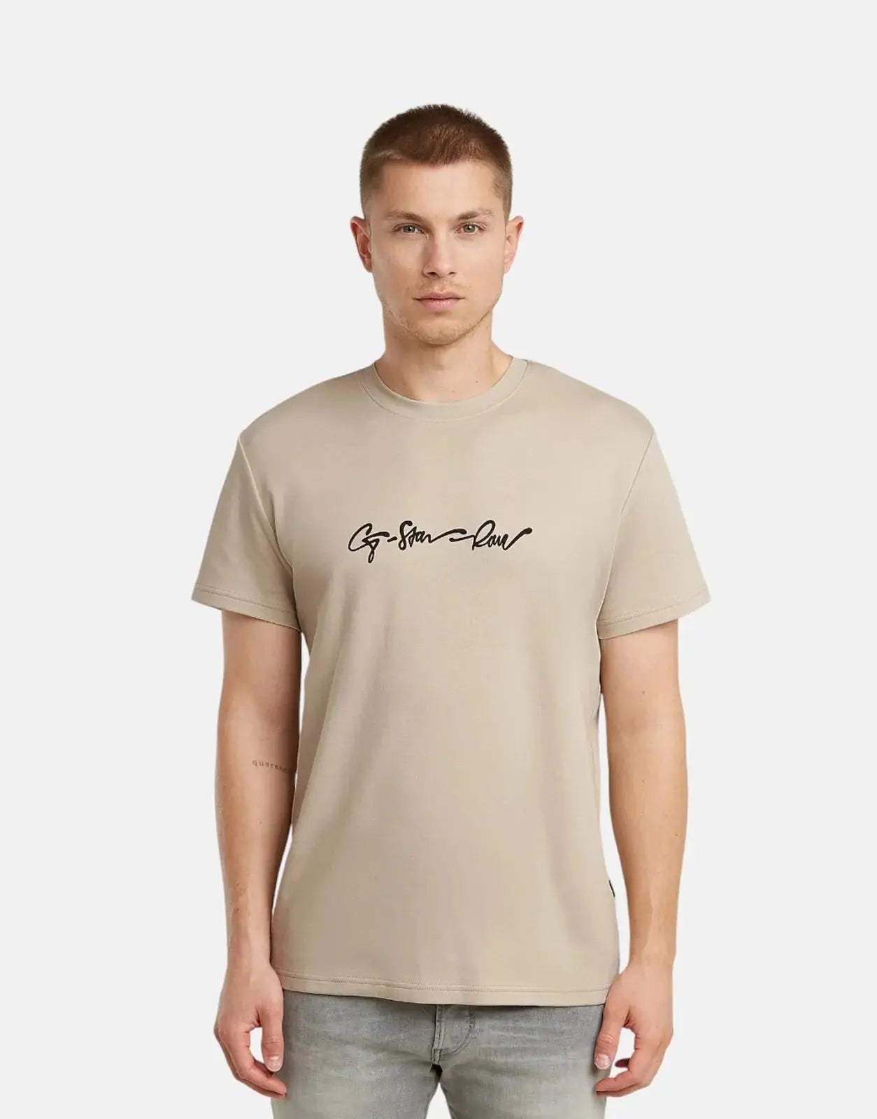 G-Star RAW G-Script T-Shirt Dk Brick - Subwear