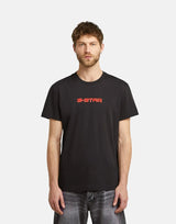G-Star RAW Gel Print Black T-Shirt - Subwear