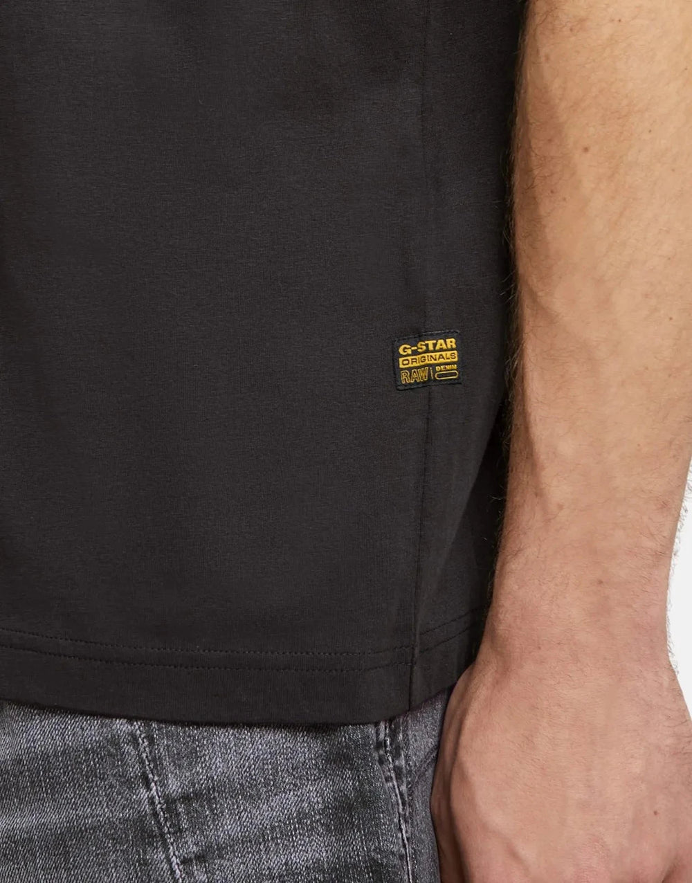 G-Star RAW Gel Print Black T-Shirt - Subwear