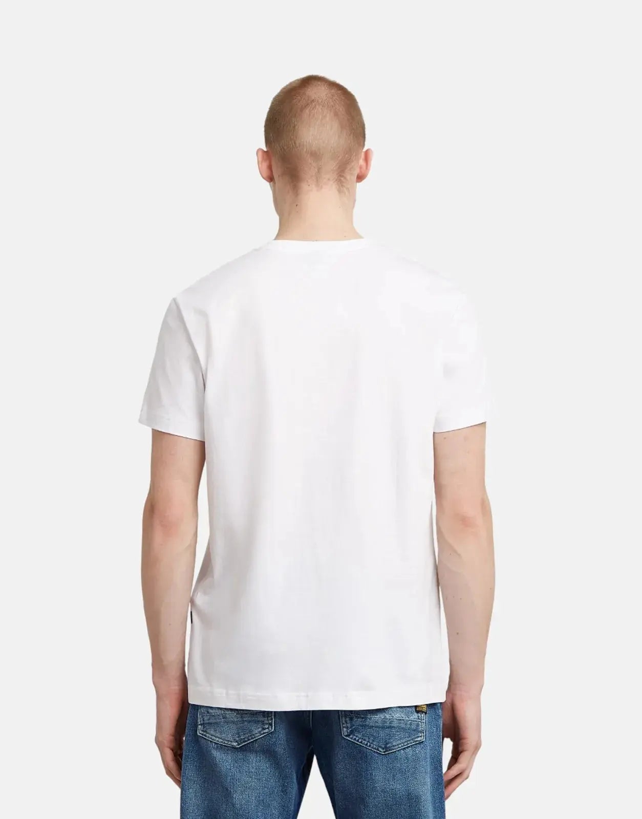 G-Star RAW Gel Print White T-Shirt - Subwear