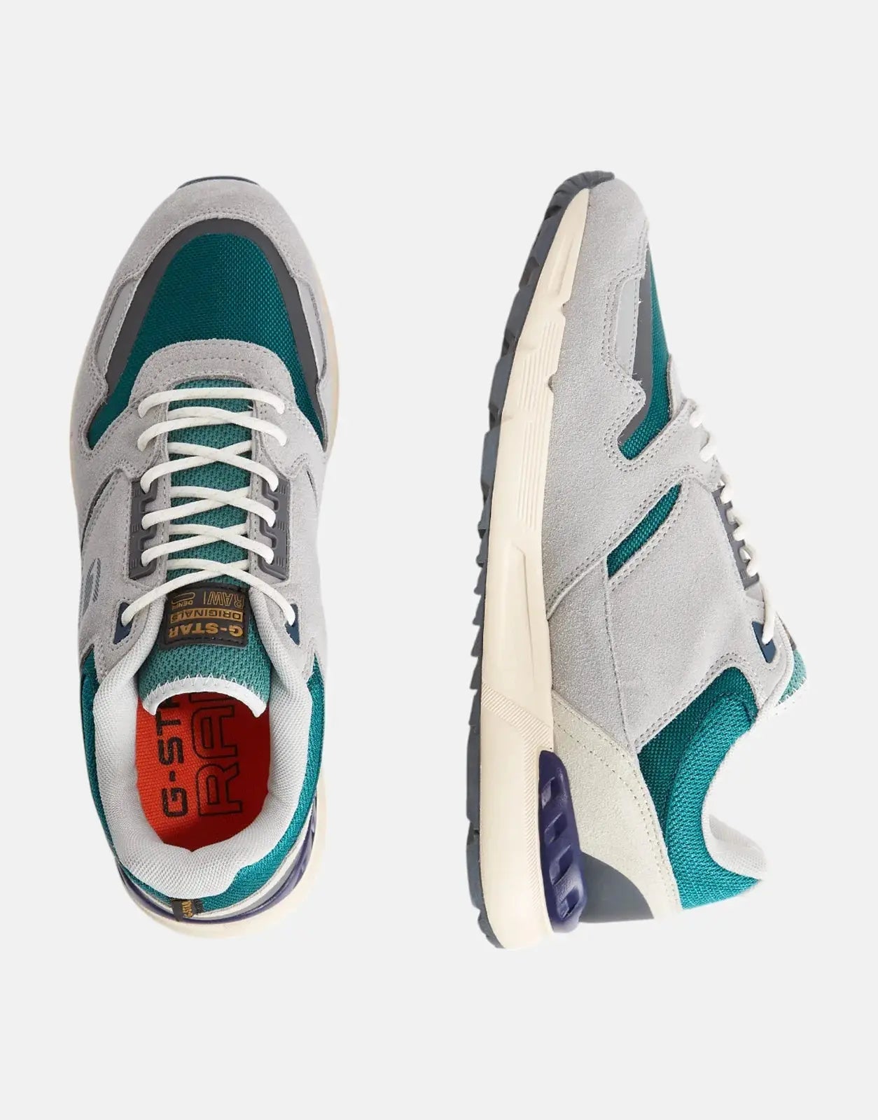 G-Star RAW Holorn Runner Low Green/Grey Sneakers - Subwear