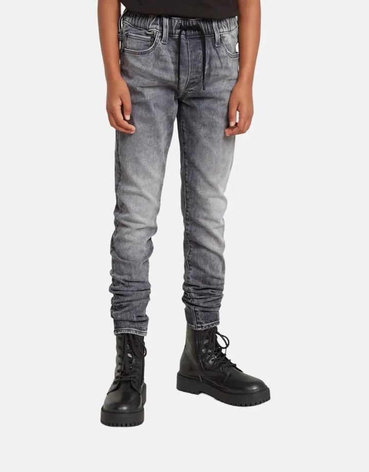 G-Star RAW Kids 3301 Slim Pull-Up Jeans Faded Grey - Subwear