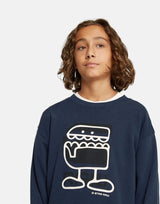 G-Star RAW Kids Comic Sartho Blue Loose Sweater - Subwear
