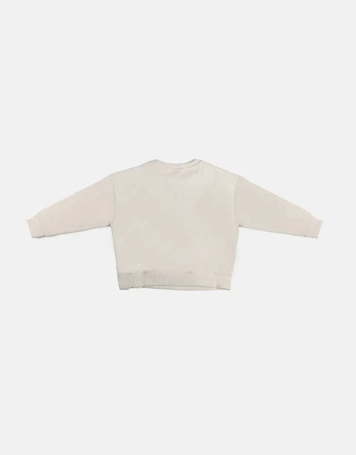 G-Star RAW Kids Tape Sweatshirt Chalk - Subwear