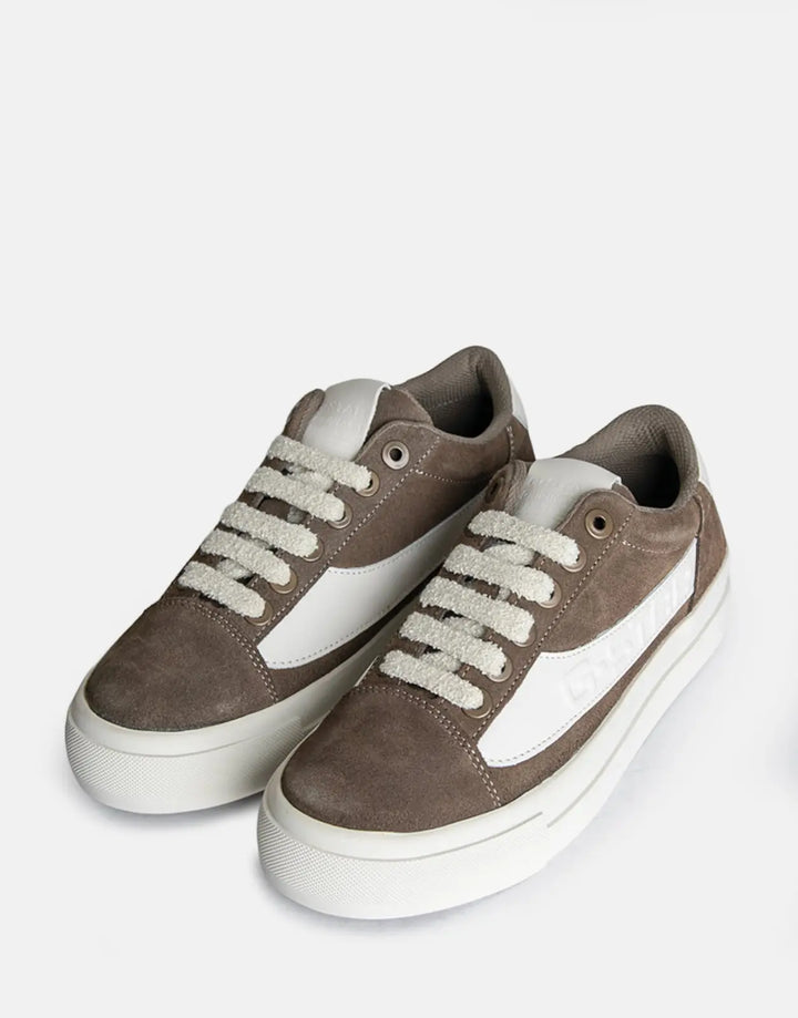 G-Star RAW Loom Basic Women Taupe/Off White Sneakers - Subwear