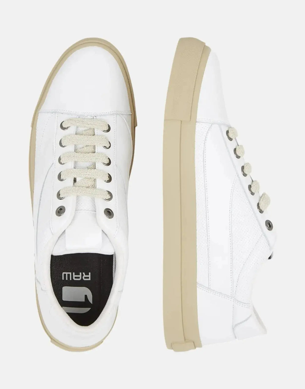 G-Star RAW Loom Lea White Sneakers - Subwear