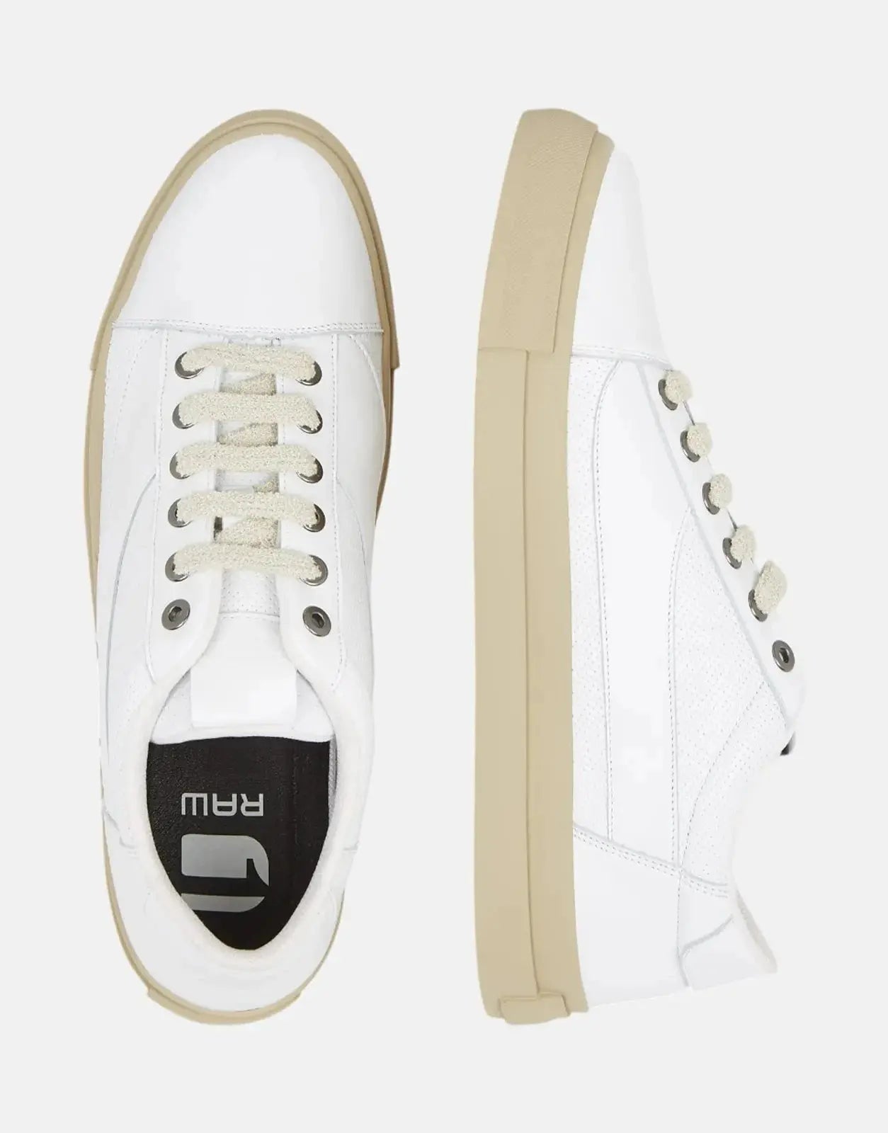 G-Star RAW Loom Lea White Sneakers - Subwear