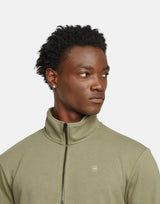 G-Star RAW Nifous Half Zip Ensis Green Sweatshirt - Subwear