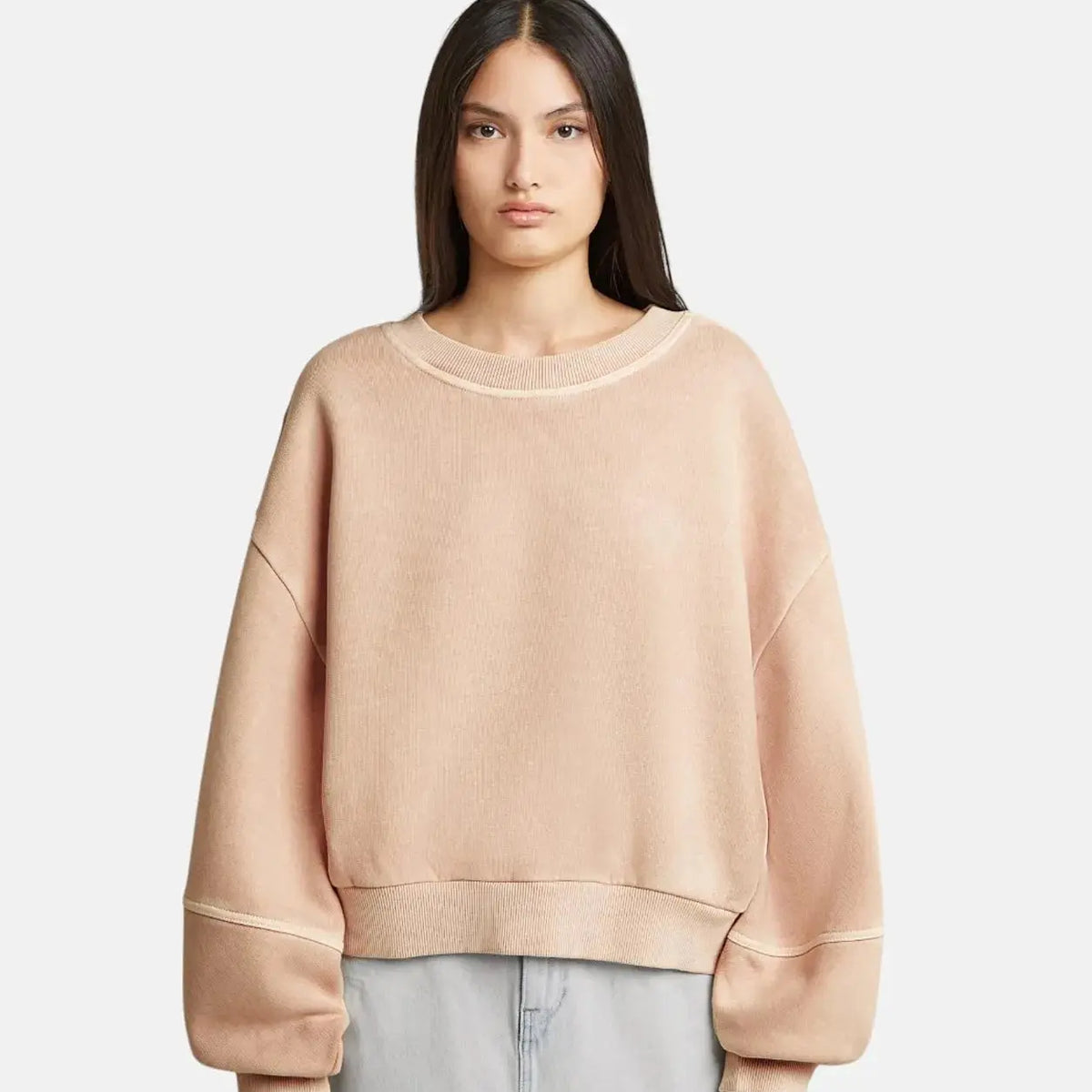 トップス yesgoodmarket2025 widedad YGMDad CREWP/O G-Star-RAW-Overdyed-Oversized-