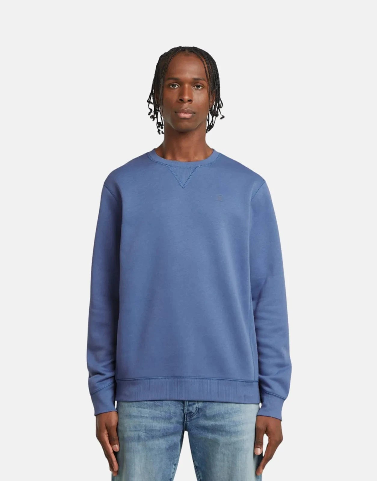 G-Star RAW Premium Core Sweatshirt Dutch Blue - Subwear