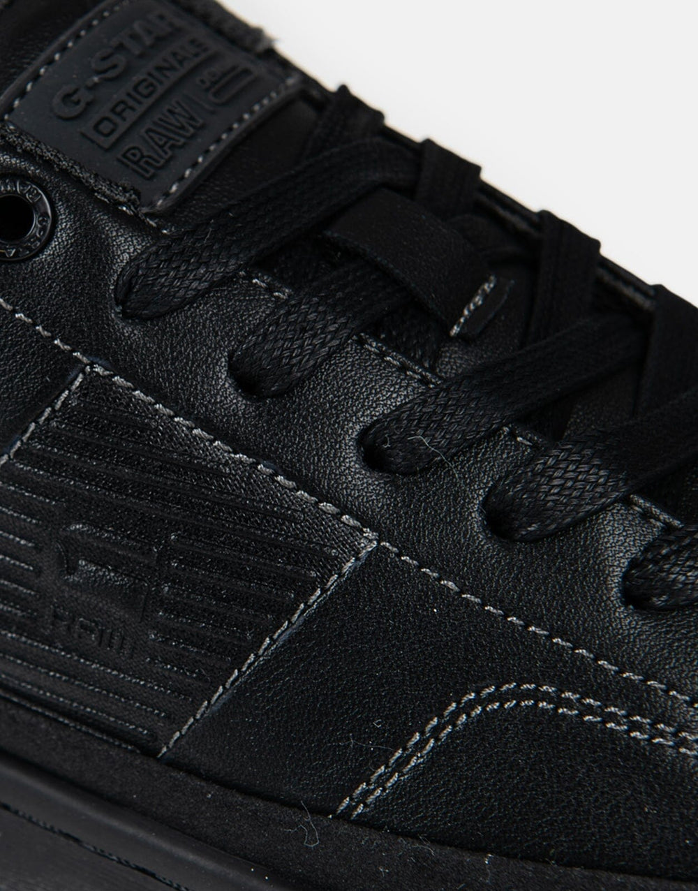 G-Star RAW Recruit III Lea Black/Grey Sneakers - Subwear