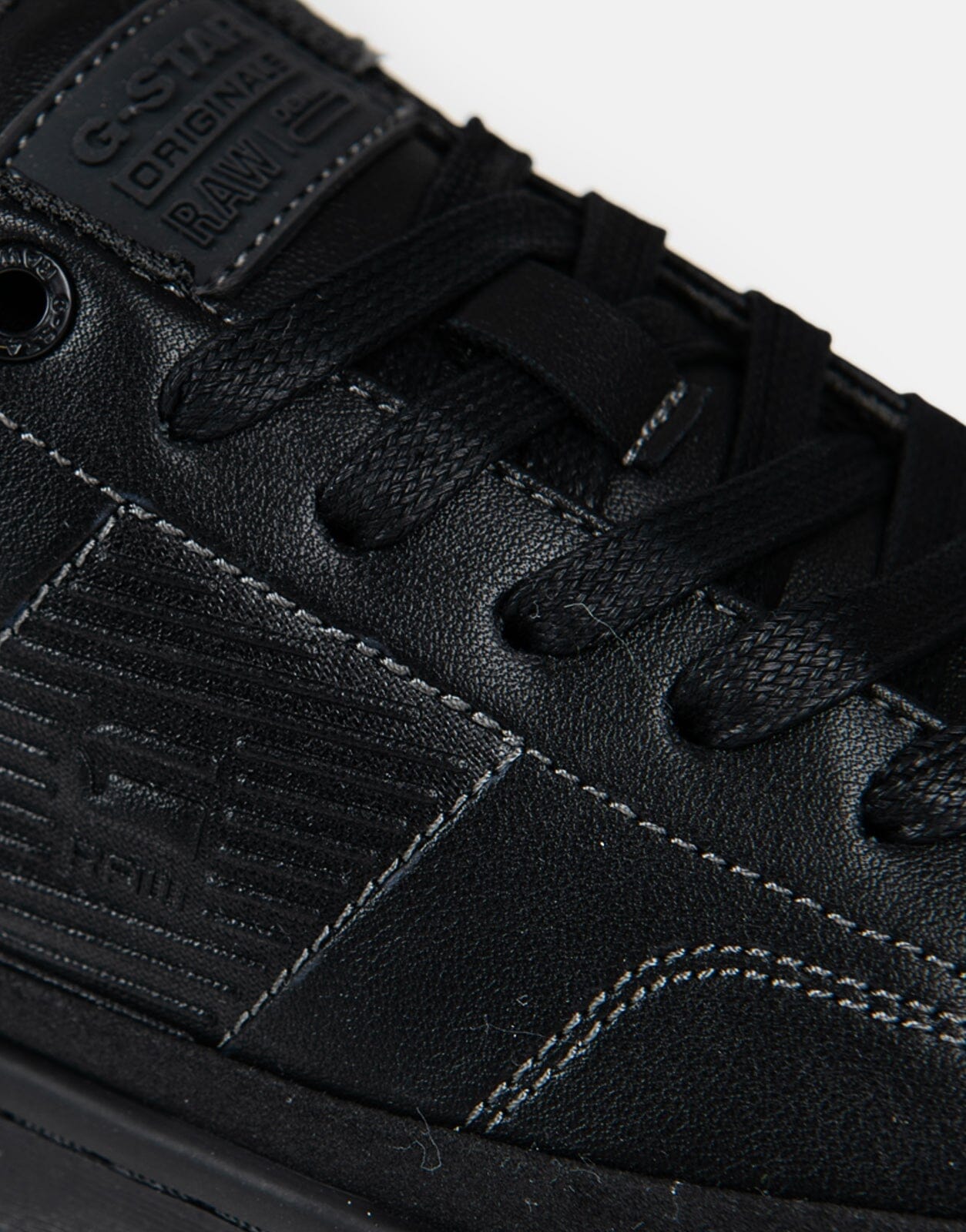 G-Star RAW Recruit III Lea Black/Grey Sneakers - Subwear