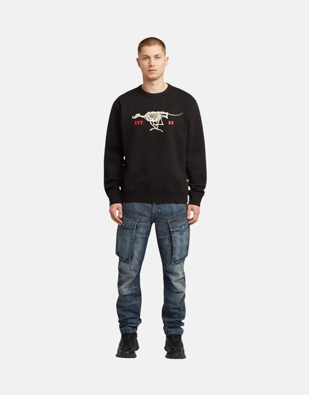 G-Star RAW Running Dog Black Sweatshirt - Subwear
