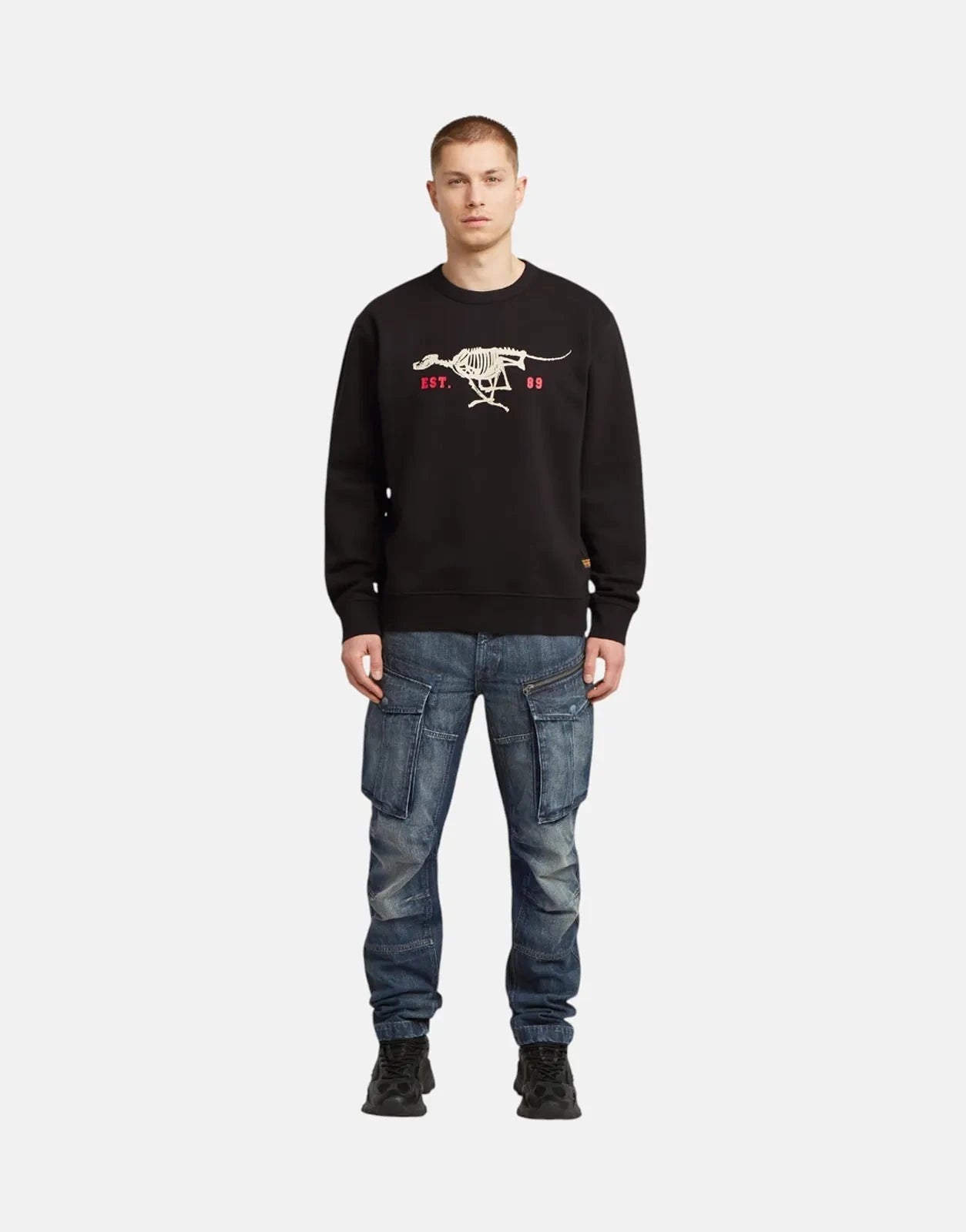 G-Star RAW Running Dog Black Sweatshirt - Subwear
