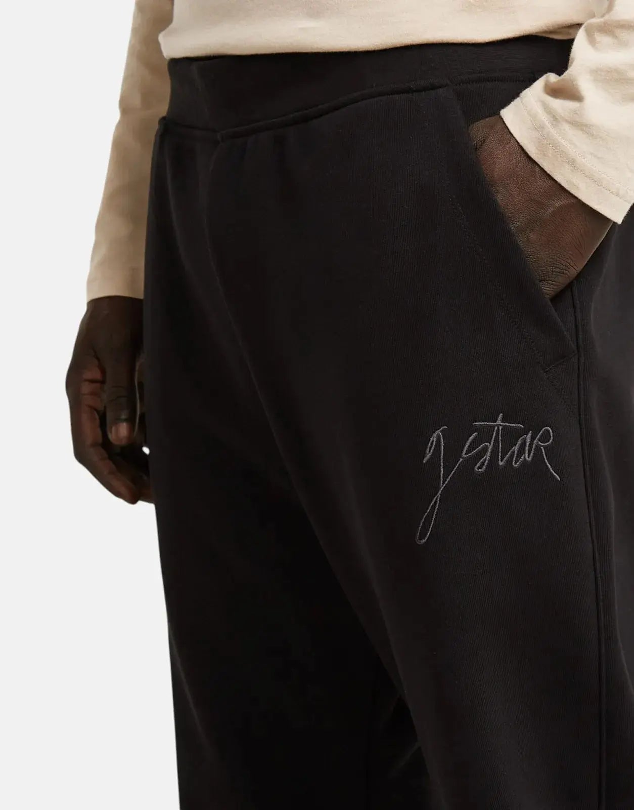 G-Star RAW Script Black Sweatpants - Subwear