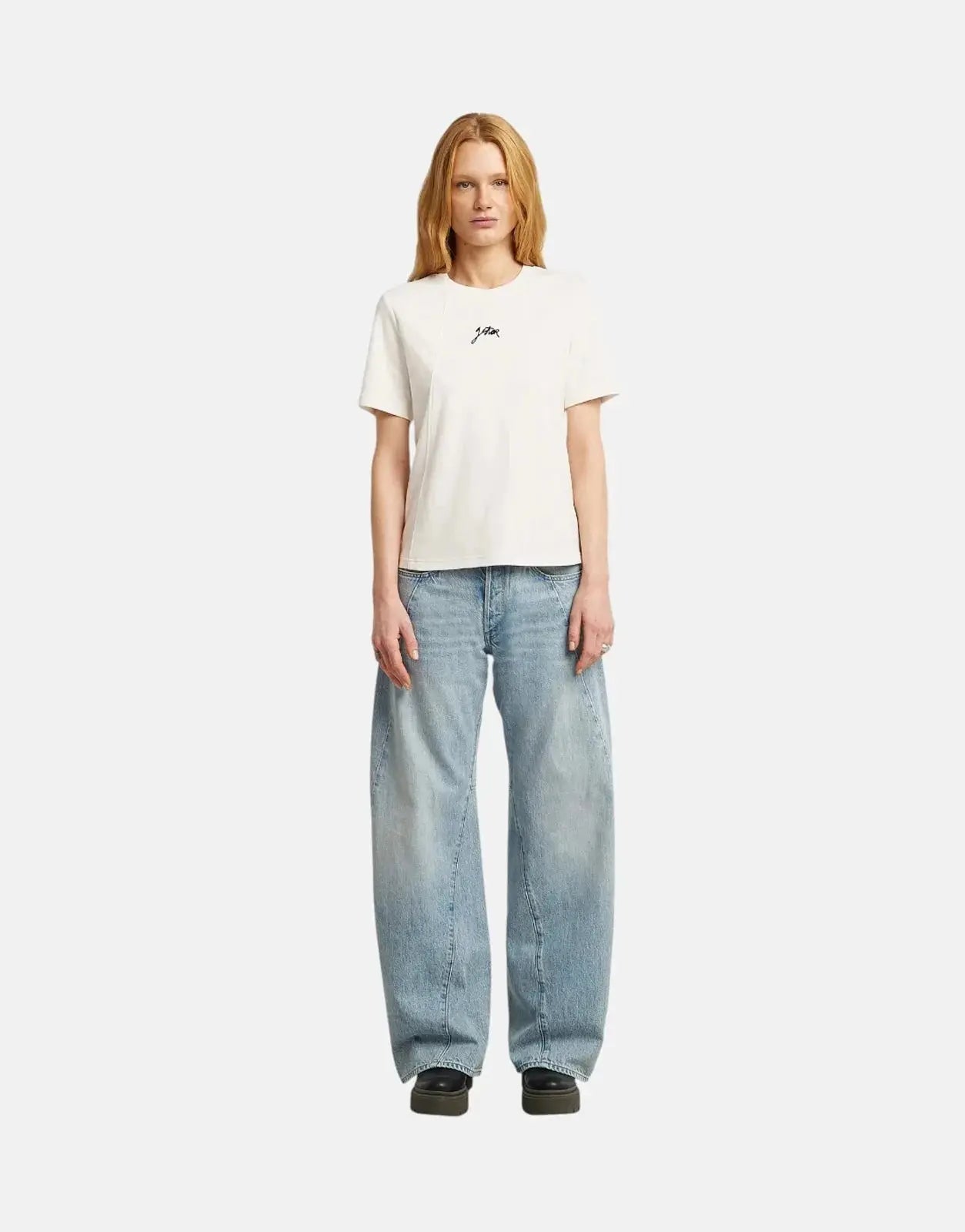 G-Star RAW Script Milk T-Shirt - Subwear