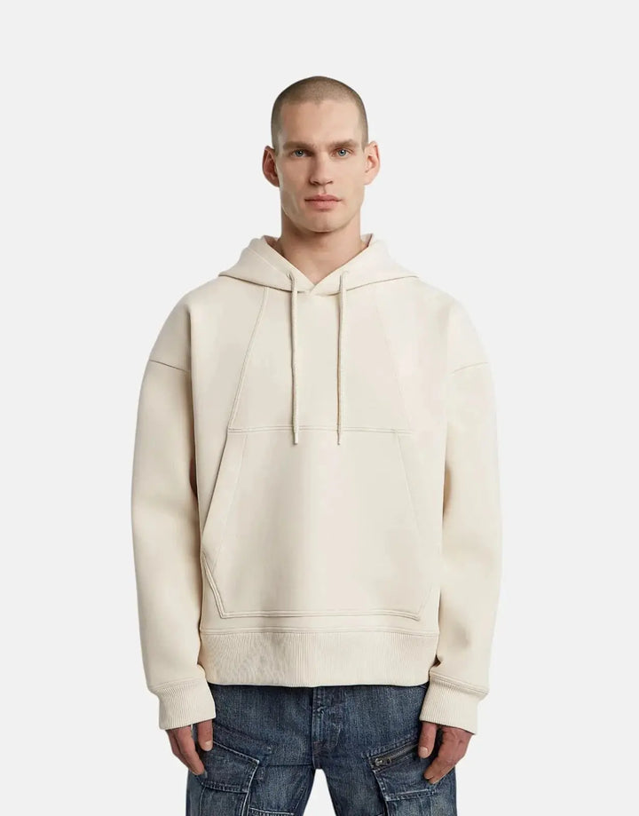 G-Star RAW Scuba Loose Whitebait Hooded Sweatshirt - Subwear
