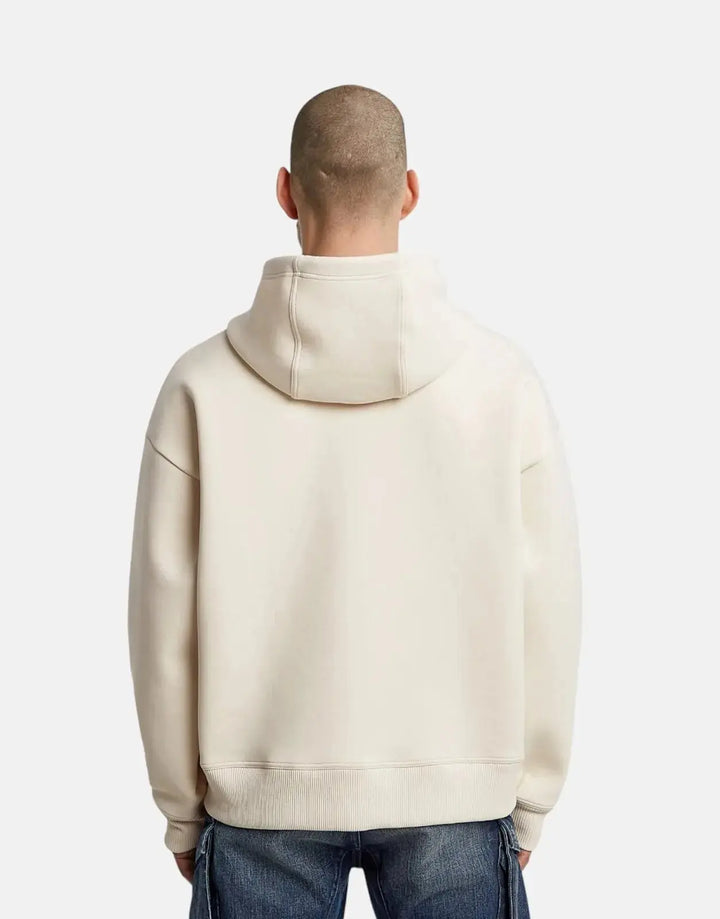 G-Star RAW Scuba Loose Whitebait Hooded Sweatshirt - Subwear