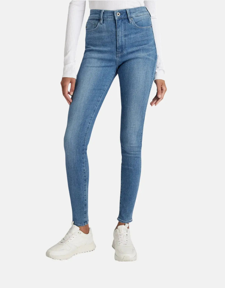 G-Star RAW Shape High Super Skinny Jeans FMBlue - Subwear