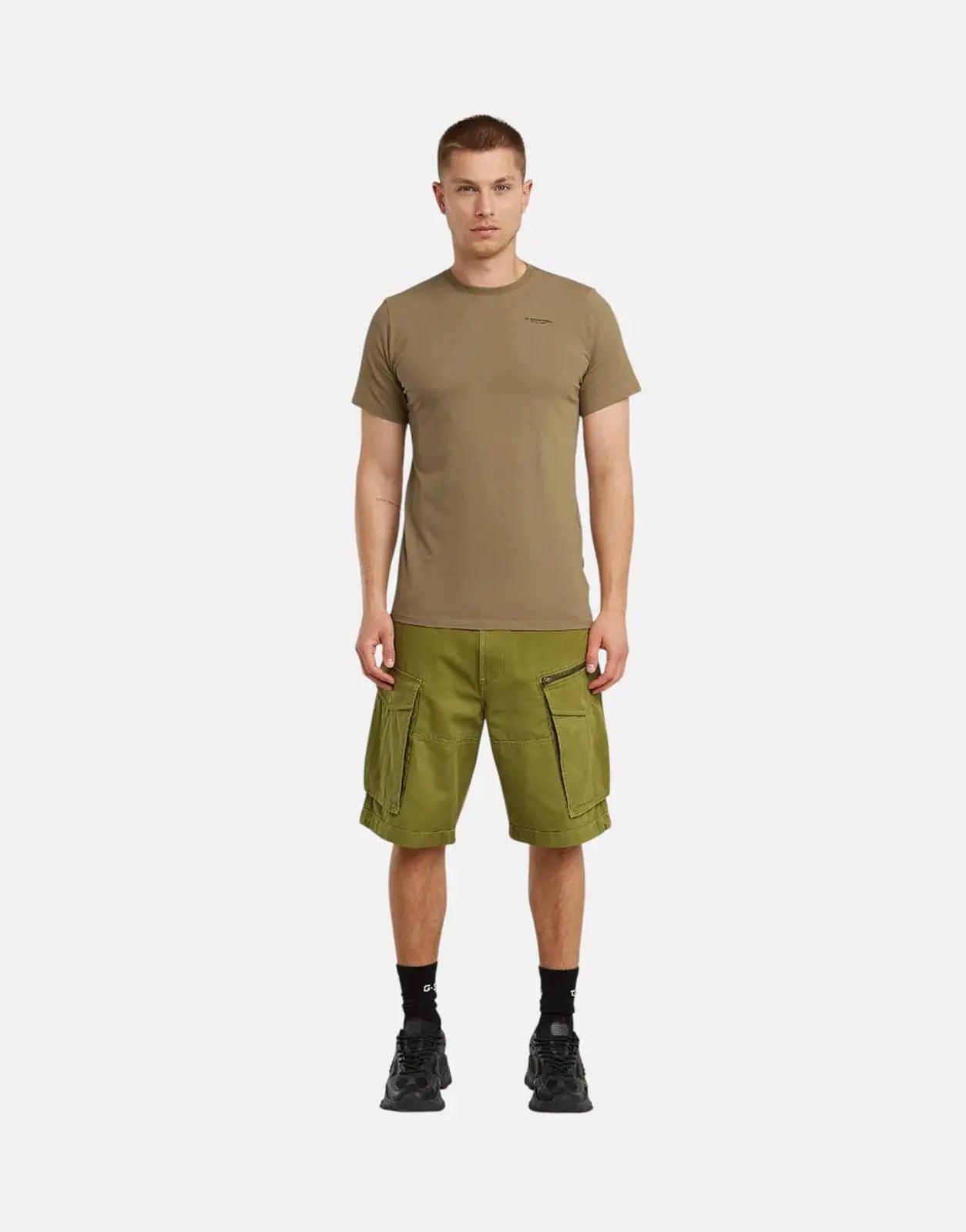 G-Star RAW Slim Base Ensis Green T-Shirt - Subwear