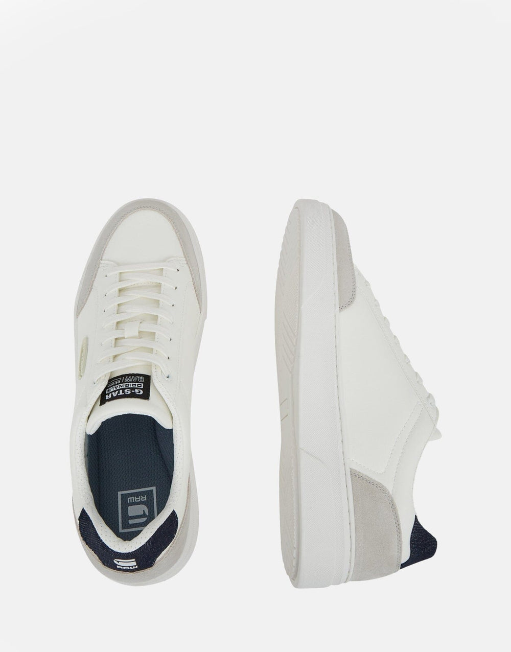 G-Star RAW Straker Lea Navy/White Sneakers - Subwear