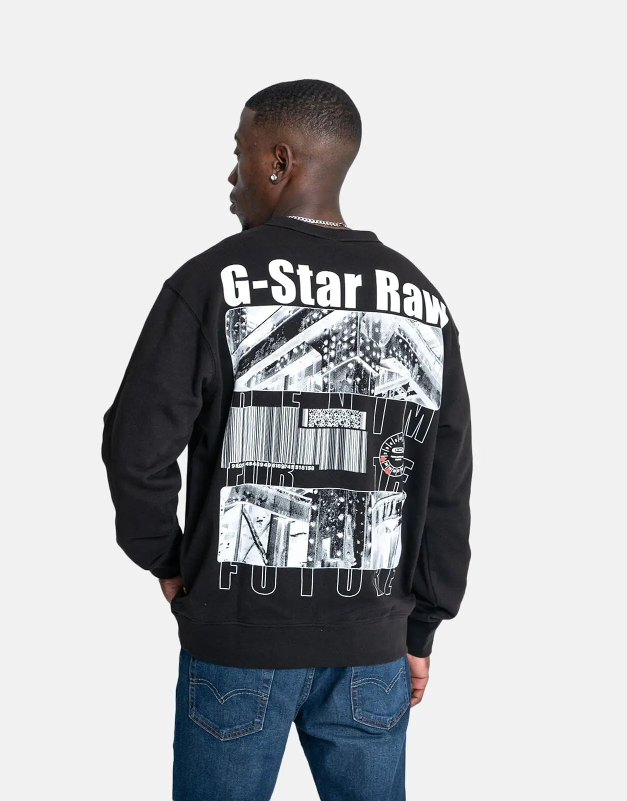 G-Star RAW Substance Back Relaxed Sweatshirt - Subwear